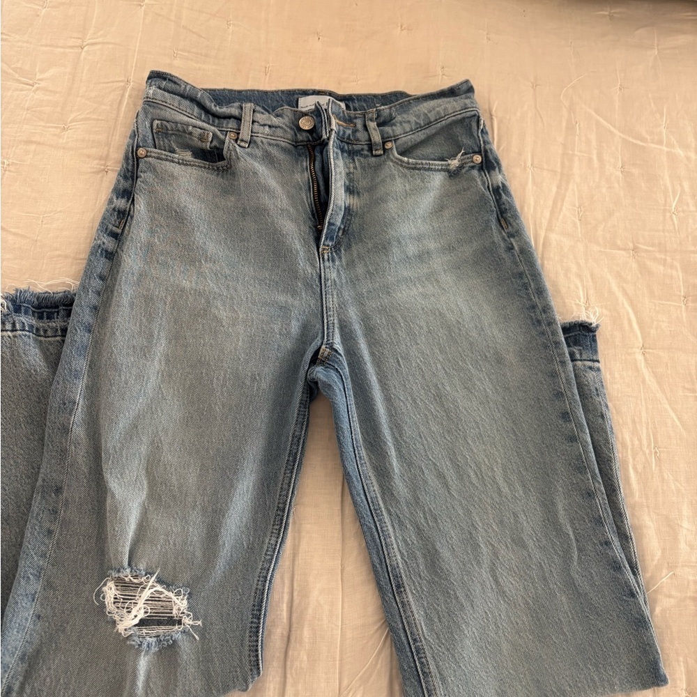 Classic Blue Denim Jeans - Picture 3 of 6